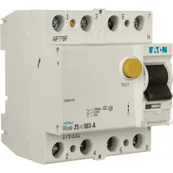 Proudový chránič Proudový chránič Eaton 230 V IP20 25 A