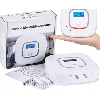 Zabezpečovací technika DETEKTOR OXIDU UHELNATÉHO HLÁSIČ DETEKTOR CO alarm BEZDRÁTOVÝ