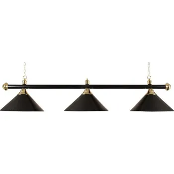 Kulečníková lampa Buffalo Baron 3 černá