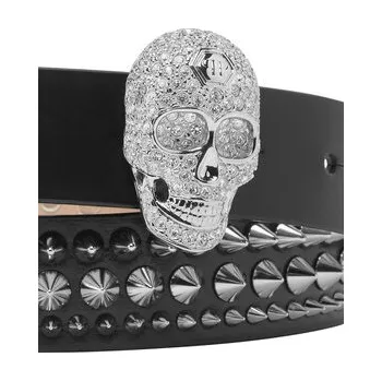 Módní doplněk PHILIPP PLEIN Pásek 22167 Stříbrná 70