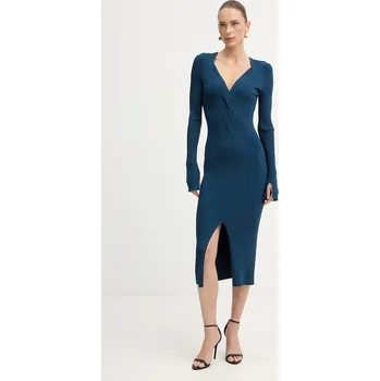 Dámské šaty Šaty Patrizia Pepe 8A1634.K300 modrá 95X, vel. 36