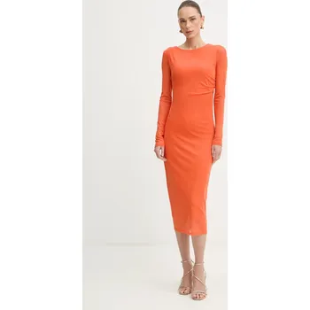 Dámské šaty Šaty Patrizia Pepe 8A1604.J376 oranžová 22X, vel. 36