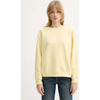 Dámská mikina Mikina Levi's EVERYDAY SWEATSHIRT A5942.0054 žlutá 11X, vel. S