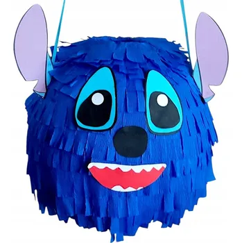 Obraz Narozeninová piňata Stitch + doplňky