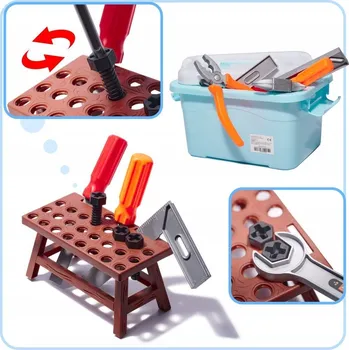 Obraz Dětská dílna s nářadím, 48 dílů - kvalitní provedení