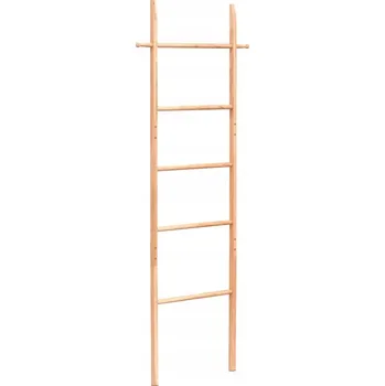 Držák na ručník Žebřík na ručníky, 170 cm, ořechové dřevo