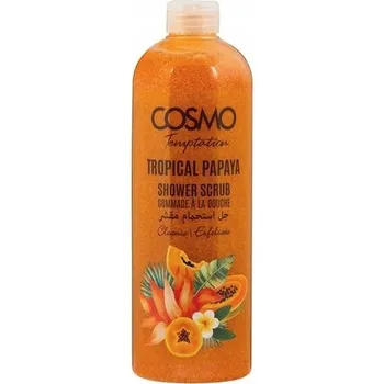 Tělový peeling COSMO TEMPTATION TĚLOVÝ PEELING TROPICAL PAPAYA 1000ML