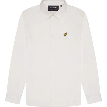 Pánská košile Košile Lyle and Scott White 1451450 M
