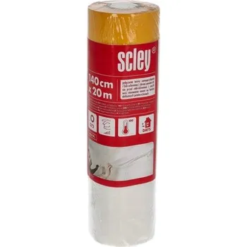 Zakrývací fólie na malování Kaem_Scley Ochranná fólie proti stříkající vodě 140 cm x 20 m *64* fólie