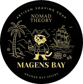 Mýdlo na holení Nomad Theory shaving soap Magens Bay 150 Ml