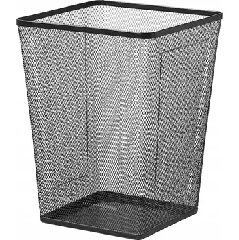 Odpadkový koš Kovový Odpadkový koš IKEA 24 l černý