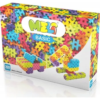 ostatní stavebnice Stavebnice Vafle Basic 300 stavebních prvků 3+ Meli 50005
