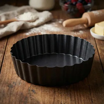 Forma na pečení Forma na pečení s odnímatelným dnem z uhlíkové oceli TADAR CAKE 12,5 cm