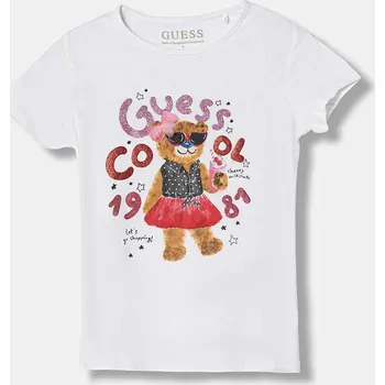 Chlapecké tričko Dětské tričko Guess K6RI03.K6YW4.PPY2 bílá 00X, vel. 96-104