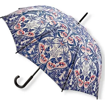 Deštník Fulton dámský holový deštník Wil. Morris Kensington 2 UV BLUEBELL L931