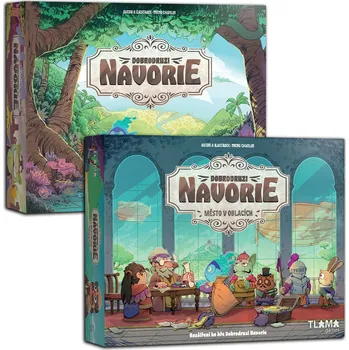 Desková hra TLAMA games Dobrodruzi Navorie + Město v oblacích