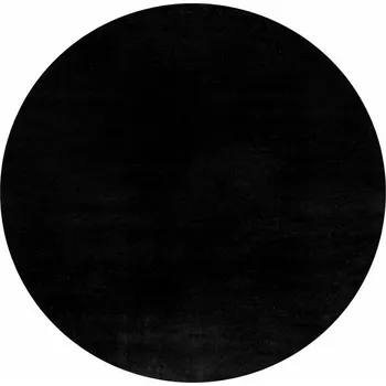 Ayyildiz Kusový koberec Joy 1400 black kruh Rozměry koberců: 80x80