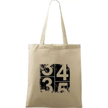 Tachometr 35 - Taška bavlněná - 42 x 38 cm ( Naturální )