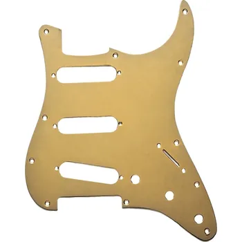 Fender Stratocaster PKRD Gold Andonized Pickguard (Jako nové)