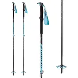 Skialpové hole Dynafit TOUR VARIO - černá/modrá 105-145