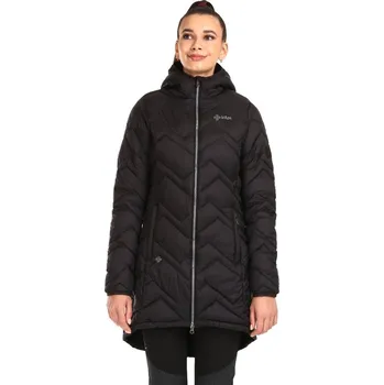 Dámský kabát Dámský zimní kabát KILPI LEILA-W Černá - 36