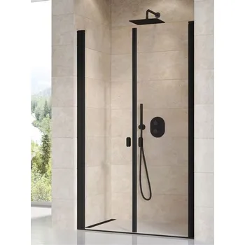 Ravak Chrome Sprchové dveře 120 Transparent černá 0QVGC30LZ1 CSDL2-120