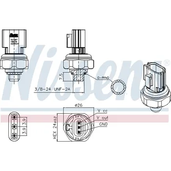 Chladič motoru Chladič turba NISSENS 961317