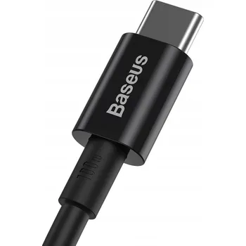 Datový kabel Kabel Baseus USB-C - USB-C 1 m černý