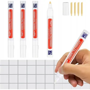 Bílý voděodolný fix na spáry pro renovaci 4 KS