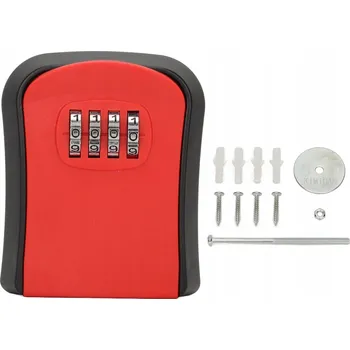Železářství VODOTĚSNÁ SKŘÍŇKA NA KLÍČE NA ZEĎ SE 4 ČÍSELNÝM KÓDEM