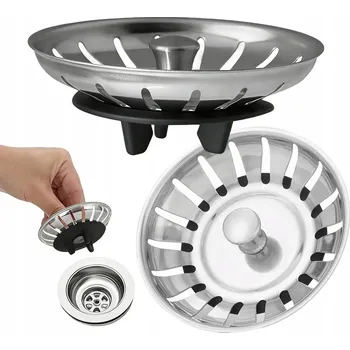 sítko a zátka do dřezu Zátka sítko košíček do dřezu TEKA IKEA FRANKE 2ks