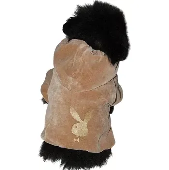 Obleček pro psa Mikina pro malého psa, béžová bunny (Psí oblečky)