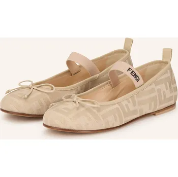 Dámská móda Fendi Dívčí Baleríny, krémová / béžová, 34