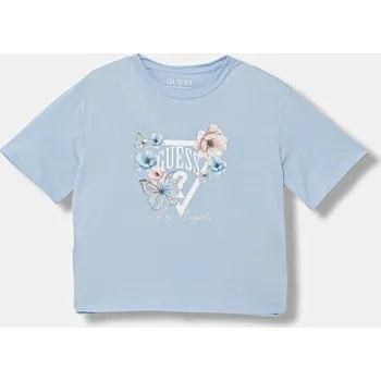 Chlapecké oblečení Dětské tričko Guess J6RI32.K6YW4.PPY2 modrá 50X, vel. 125-135