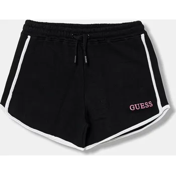 Dámská móda Dětské bavlněné šortky Guess J6RD00.KAD74.PPY2 černá 99X, vel. 125-135
