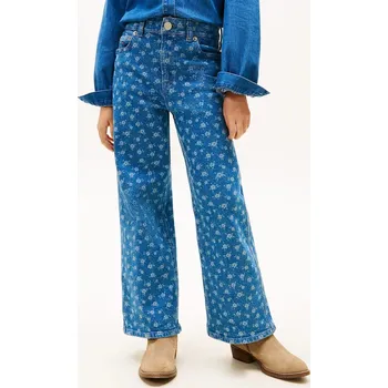 Oblečení a móda Dětské rifle Tommy Hilfiger MABEL WIDE KG0KG08960.128.176.PPY2 modrá 55X, vel. 164