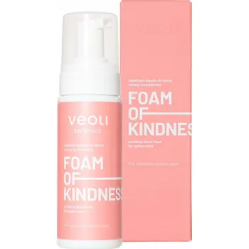 Zklidňující čisticí pěna na obličej FOAM OD KINDNESS Veoli Botanica 150 ml