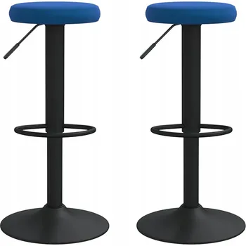 Barová židle Stolička VidaXL, odstíny modré, 78 cm