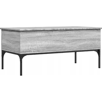 Konferenční stolek Konferenční stolek se zvedací deskou 100 x 50 x 45 cm šedý dub sonoma