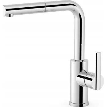 Vodovodní baterie Kuchyňská stojánková baterie Tres 1 stříbrná