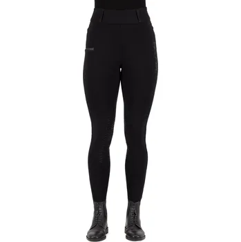 Jezdecké kalhoty Imperial Riding Legíny jezdecké Comfi Sparks Imperial Riding, s gripem, zimní, dámské, černé 38