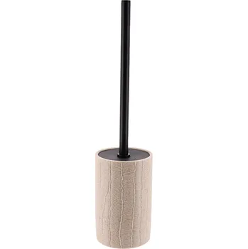 WC štětka WC kartáč Binchi, béžová/s černými prvky