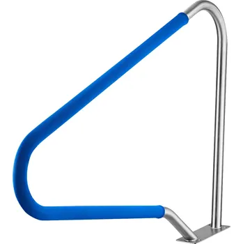 Zábradlí Vevor Zábradlí k bazénu 122×91,5 cm, 304 nerez, nosnost 100 kg, s návlekem