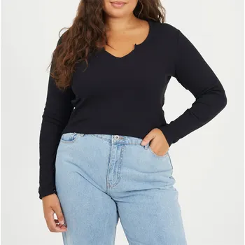 Dámské tričko Tričko Brave Soul Black 9636453 18 (2XL)