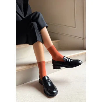 Dámské ponožky Veneziana Katrin 40 • UNI • terakotová • ponožky 40 DEN