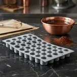 DE BUYER Cylinders šedá - silikonová forma na 40 čokoládek