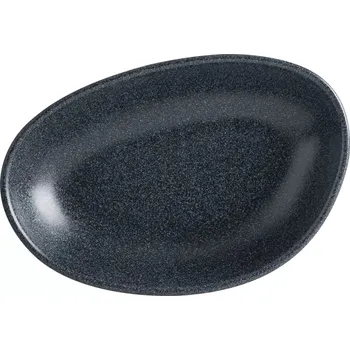Talíř BONNA Graphite Talíř oválný, délka: 150 mm, šířka: 85 mm (12 ks)