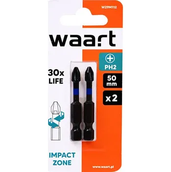 Bit Nárazové bity křížové PH2x50mm - 2ks