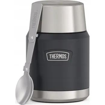 Termoska na jídlo se skládací lžící a hrnkem - granit 470 ml THERMOS