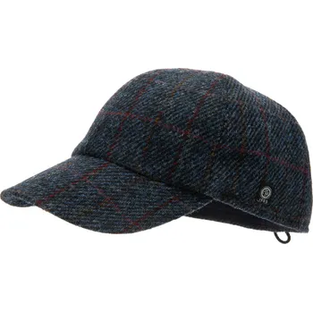 Kšiltovka CTH Ericsson Zimní vlněná kšiltovka (ušní klapky) - Harris Tweed Overcheck James Velikost: 57 cm (M)